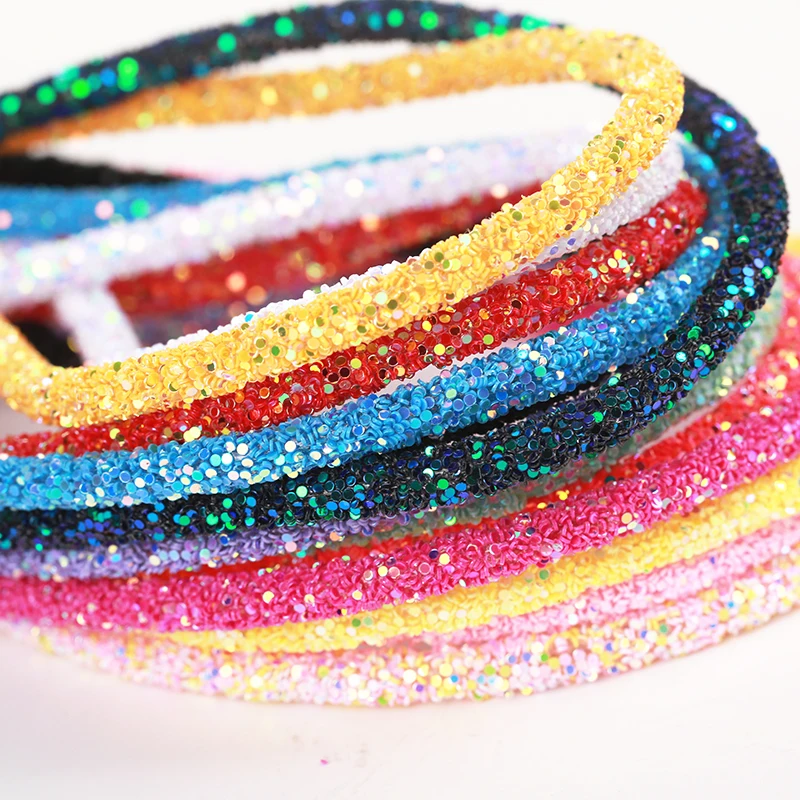 Sparkling Glitter Rhinestones & Sequins Trim for DIY Decoration and Crafts