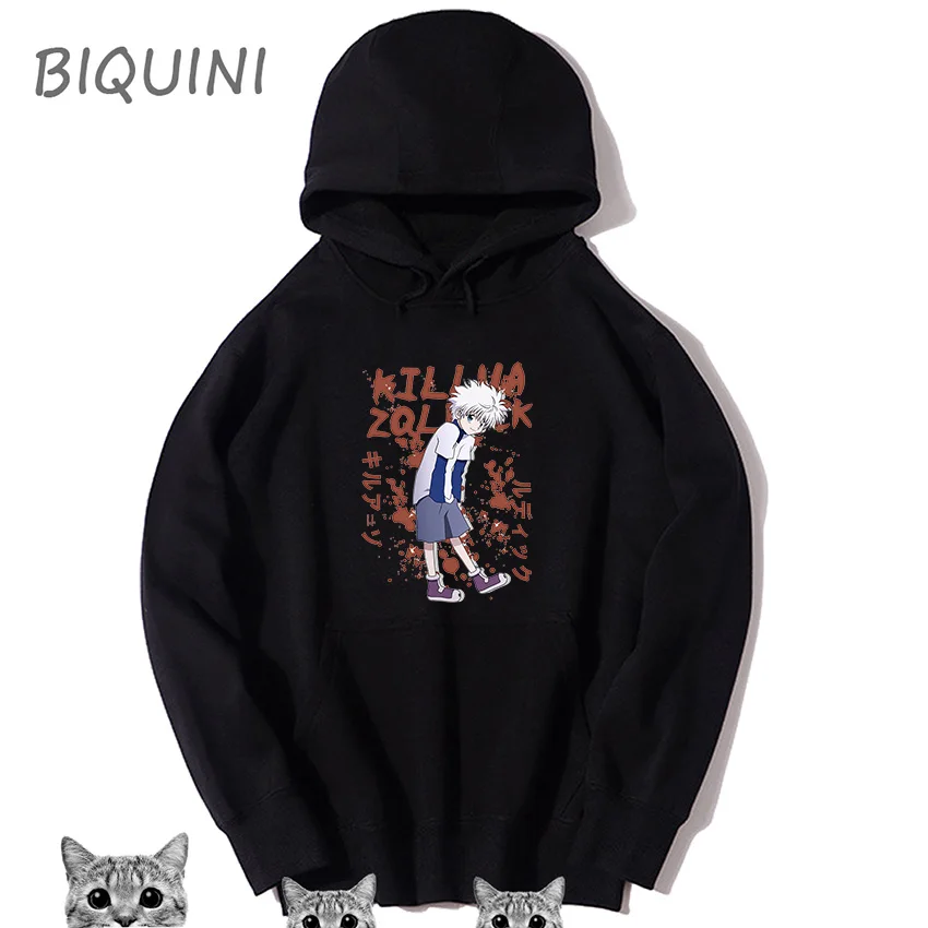 

Oversized Sweatshirt KILLUA Hisoka Morow Hunter X Hunter Anime Pullover Hoodies Unisex Printed Sweatshirt Student Sports Hoodies