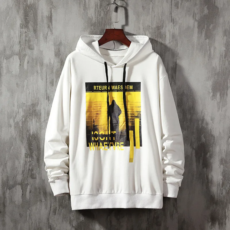 

Set Men's 2019 Autumn New Style Korean-style Trend Stripes Sports Casual Students Hoodie Two-Piece Autumn Clothing