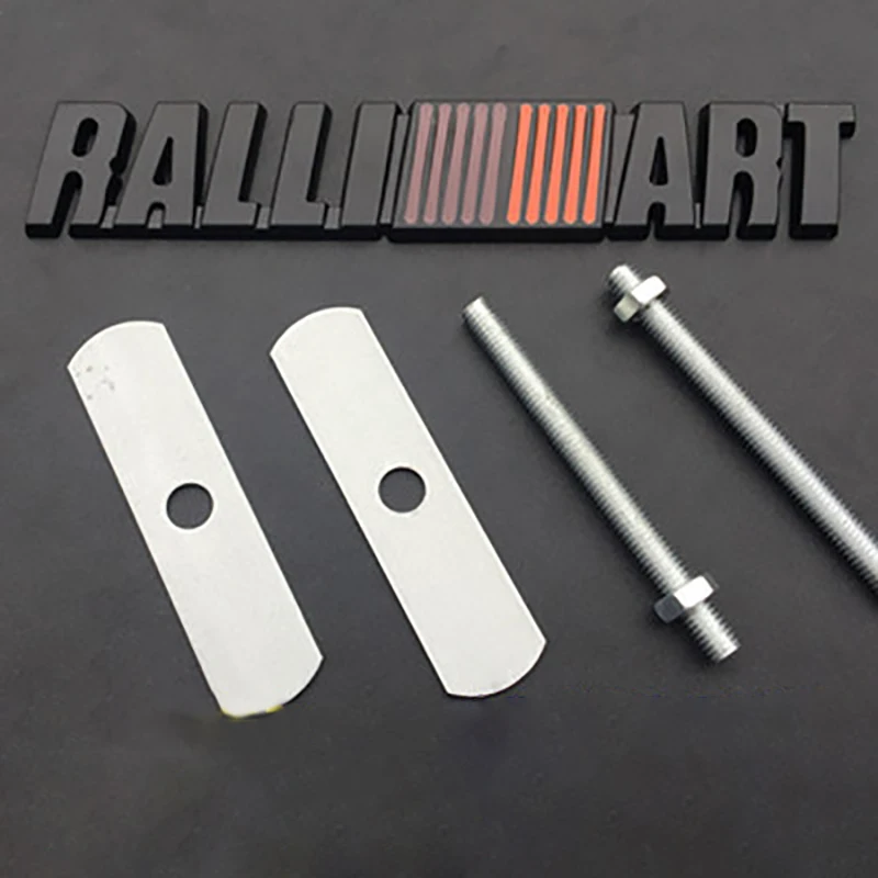 Металлическая Эмблема Ralliart для Mitsubishi Outlander Pajero Lancer ASX L200 Montero Eclipse Carisma наклейка на