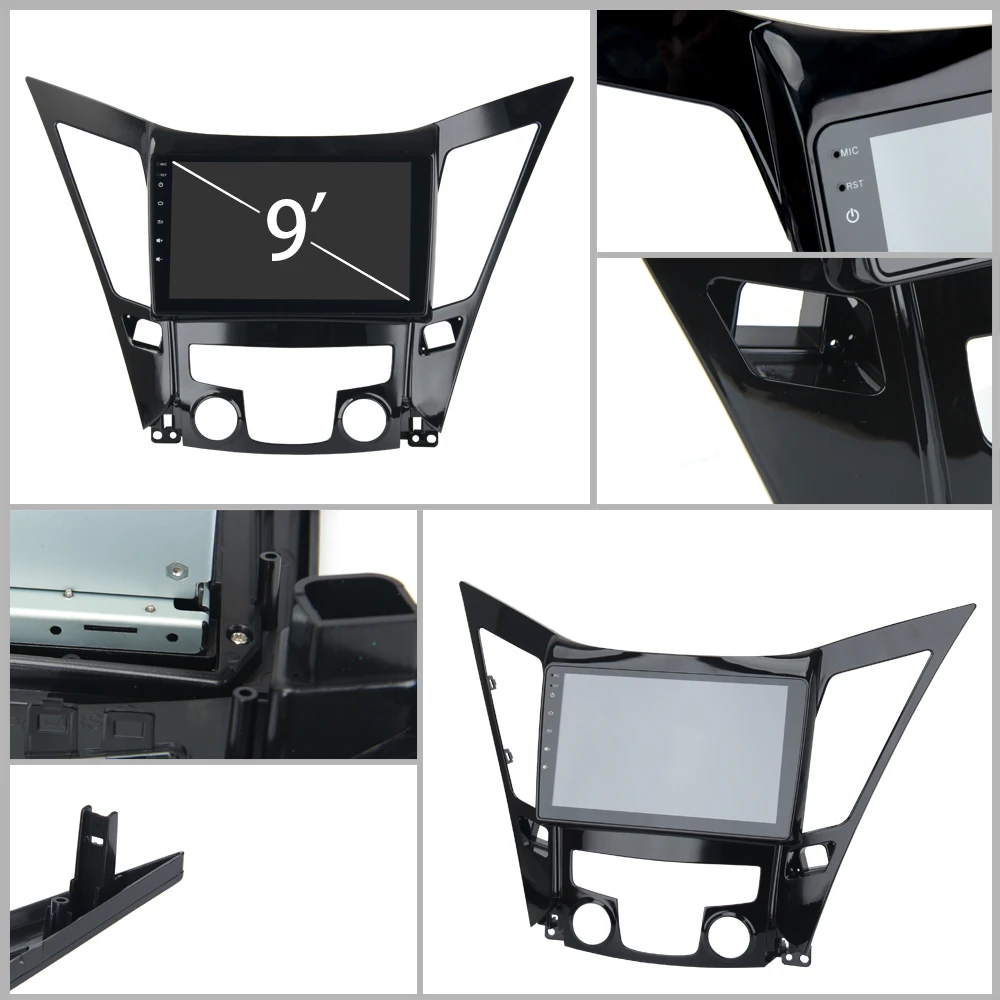 Top for Hyundai Sonata I40 I45 I50 2011 2012 2013 2014 2015 Android 9.0 Car 1 din Radio Multimedia Player Auto Stereo GPS Navigation 1