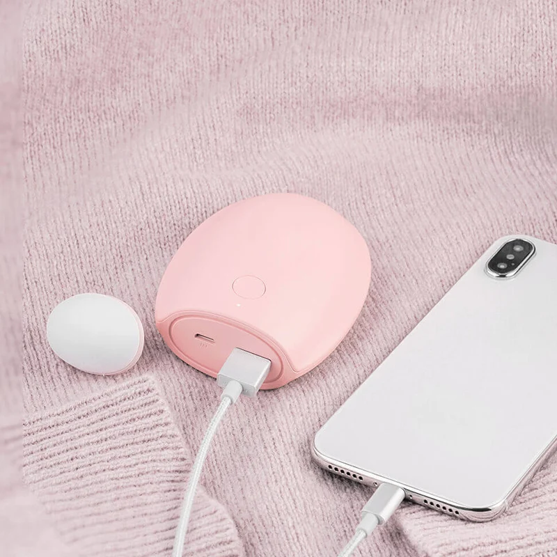 SOLOVE N2 зарядка через usb грелки Карманный нагреватель грелка для рук Портативный электронный подогреватель