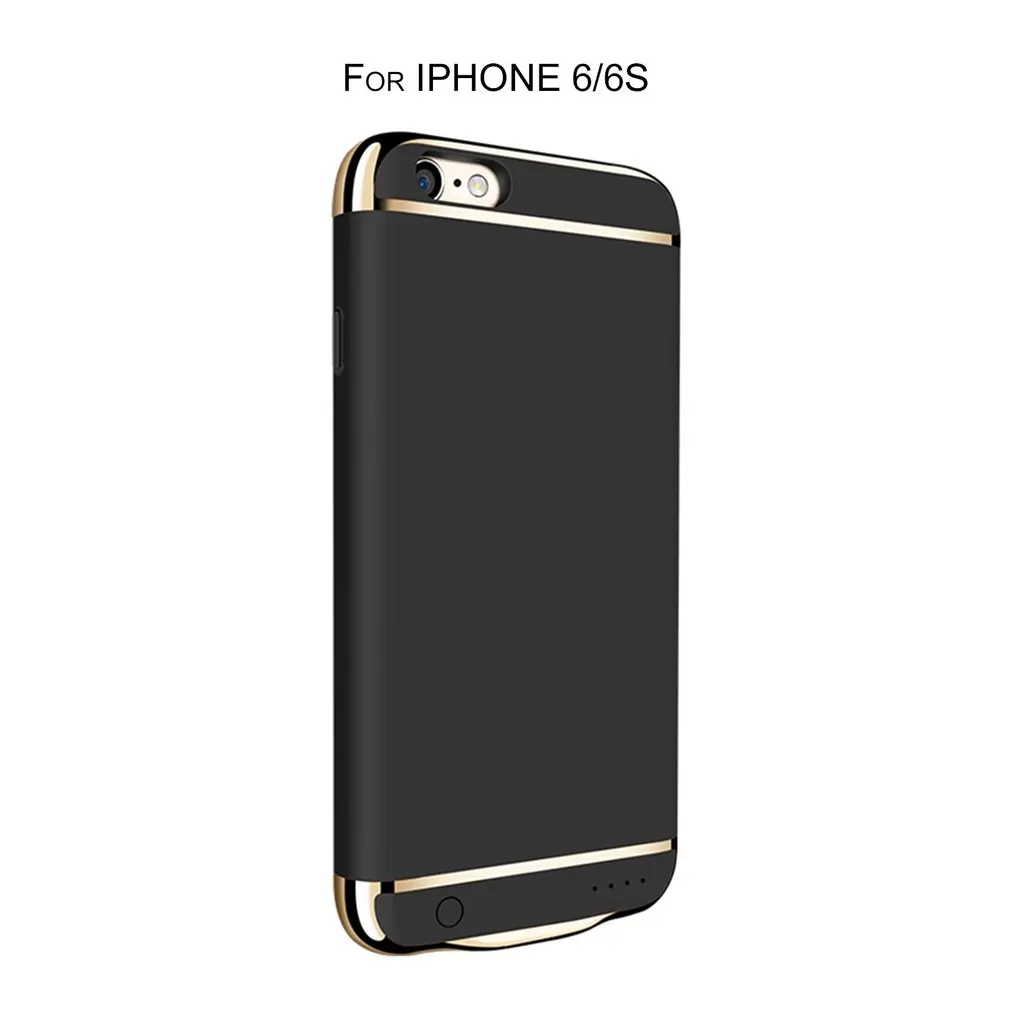 

Portable Traveling backup power bank case External Battery Charger Back Clip Case Cover power supply For iPhone 7 6 6S Plus