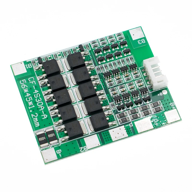 AAAE Top-4S 30A 14,8 V литий-ионный аккумулятор 18650 BMS Щит защиты печатной платы баланс интегральные схемы с кабелем