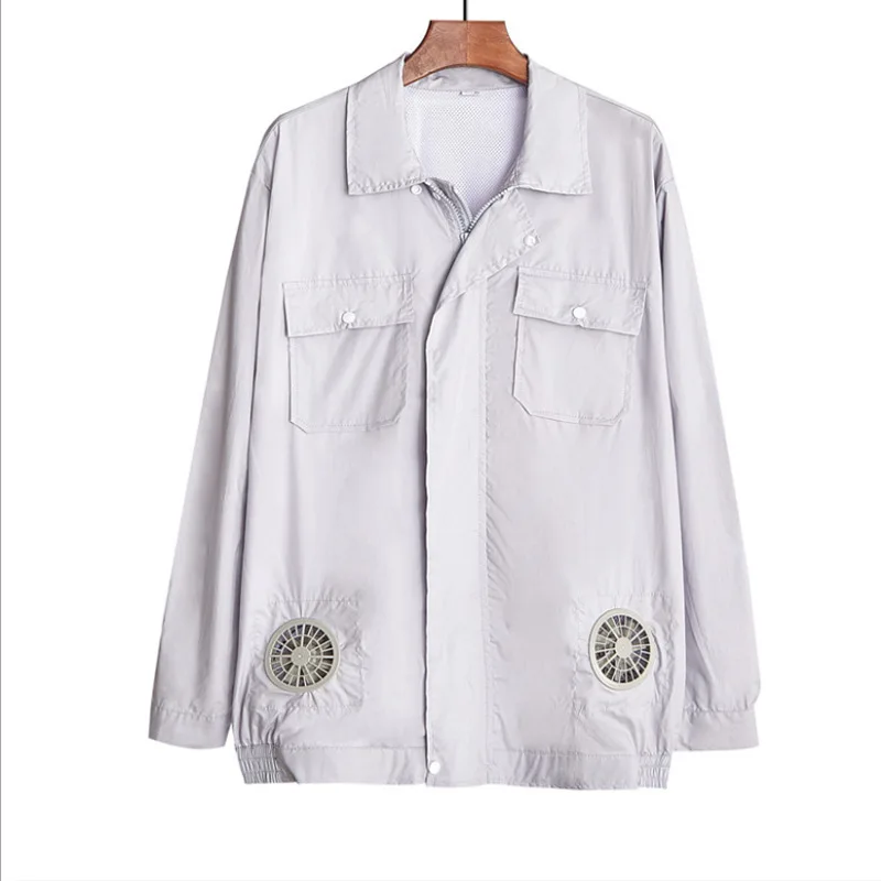 

New Style Air Conditioner Clothes Refrigeration Service Cooling Welders Auto Repair Pure Cotton Fan Clothes Winter Work Clothes