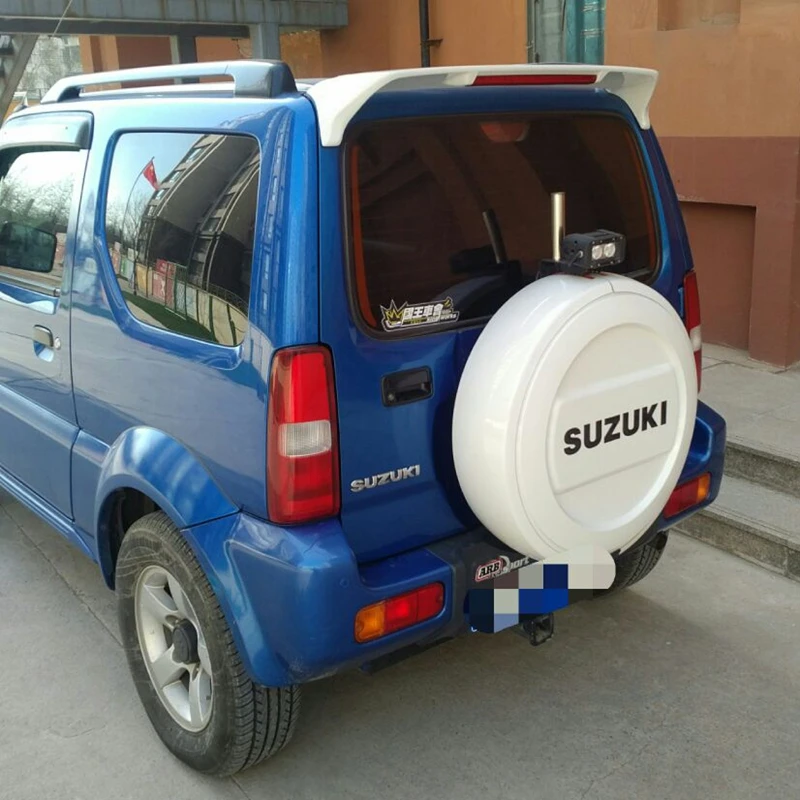 Праймер освещения для задней крышки багажника ABS аэро крыло спойлер Suzuki Jimny 2007 2016