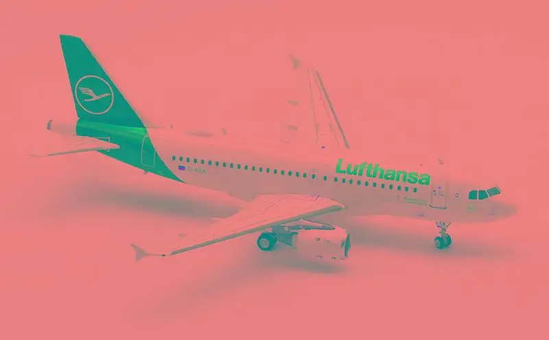 JFOX LUFTHANSA AIRBUS A319-100 D-AILK 1/200 литье под давлением модель самолета