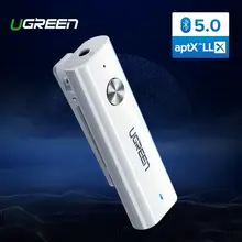 Ugreen Bluetooth 5 0 Receiver 3 5mm APTX LL AUX Adapter for Headphone Speaker Music Wireless Bluetooth 3 5 Jack Audio Receiver N