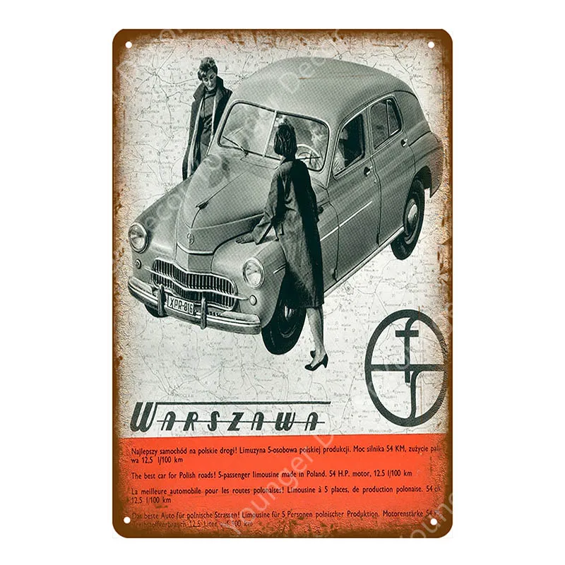 YD9591H Старая школа уличные стержни автомобиля оловянные знаки Campervan винтажный металлический постер Паб Бар Клуб гараж отель пляж настенный Декор YH061 - Цвет: YD9591H