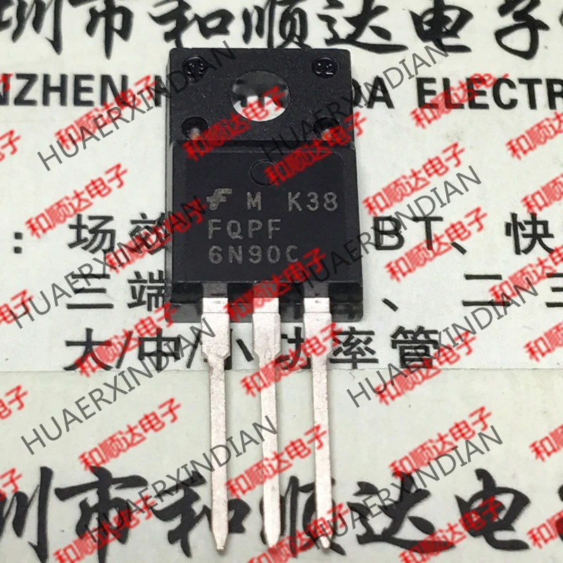 10 шт./лот и FQPF6N90C TO-220F 900V 6A