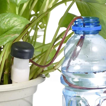 

8pcs Garden Automatic Watering Tool Indoor Auto Drip Irrigation System Plant Waterers Spike for Novelty Households