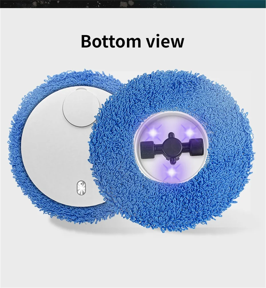 US $25.89 Automatic Robot Vacuum Cleaner MultiFunction Cleaning Machine Mop Dust Cleaner UV Sterilization Household Robot Cleaner