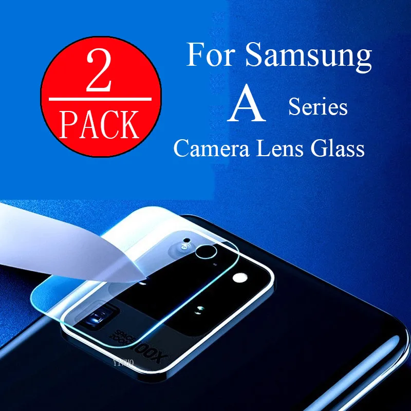 Protector de Pantalla de Vidrio Templado para Samsung Galaxy A20 A30 A40 A50 A70 Paquete de 2 