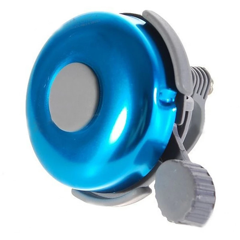 Hot Aluminum Alloy Loud Sound Bicycle Bell Handlebar Safety Metal Ring Environmental Cycling Mini Bell 3 Color Optional