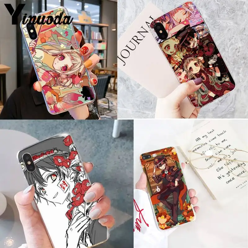 Роскошный Уникальный чехол для телефона Yinuoda с туалетной обложкой Hanako kun iPhone 8 7 6 6S