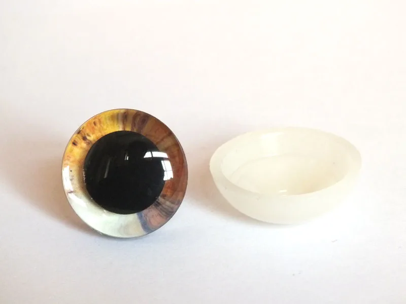 Glass doll eyes,doll eyes,doll eyewear accessories,doll accessories 20pcs 12/14/16/18/20/25/30/35/40mm 3D safety toy eyes Color Doll Eyes DIY + glitter Nonwovens-Can choose size and color