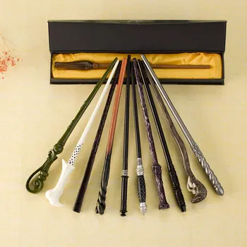 

New Cosplay Game Collection Wand Top Quality Severus Harri Daniel Porter Magic Wand With Gift Box Stick Toys for Christmas