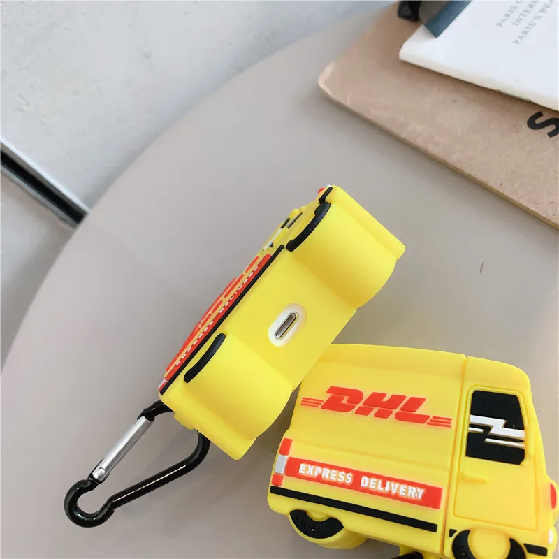 Для Airpods Pro Чехол 3D DHL моды Silcone чехол для Apple Airpods 1/2/3 крышка Беспроводной Bluetooth наушники чехол 3D крышка
