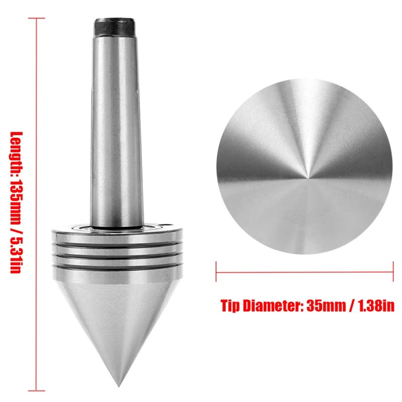 1Pcs Lathe Milling Center MT2 High Accuracy Live Revolving Center Medium Lathe Machine Tool Accessory for CNC Cutter 1Pcs Lathe Milling Center MT2 High Accuracy Live Revolving Center Medium Lathe Machine Tool Accessory for CNC Cutter