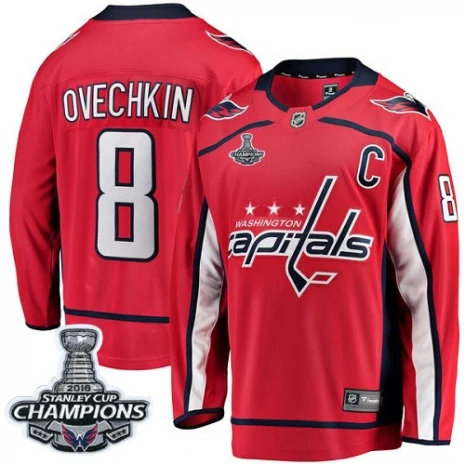 AS PICTURE Сшитые мужские брюки в стиле «T.J» Oshie Capitals Кубок Стэнли Final Champions JERSEY - Цвет: AS PICTURE