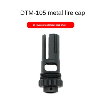 

TOtrait 14MM DTM-105 Barrel Decorative Cap For JM Gen.9 M4A1/JM Gen.10 ACR With 14mm Threaded Concave Tube