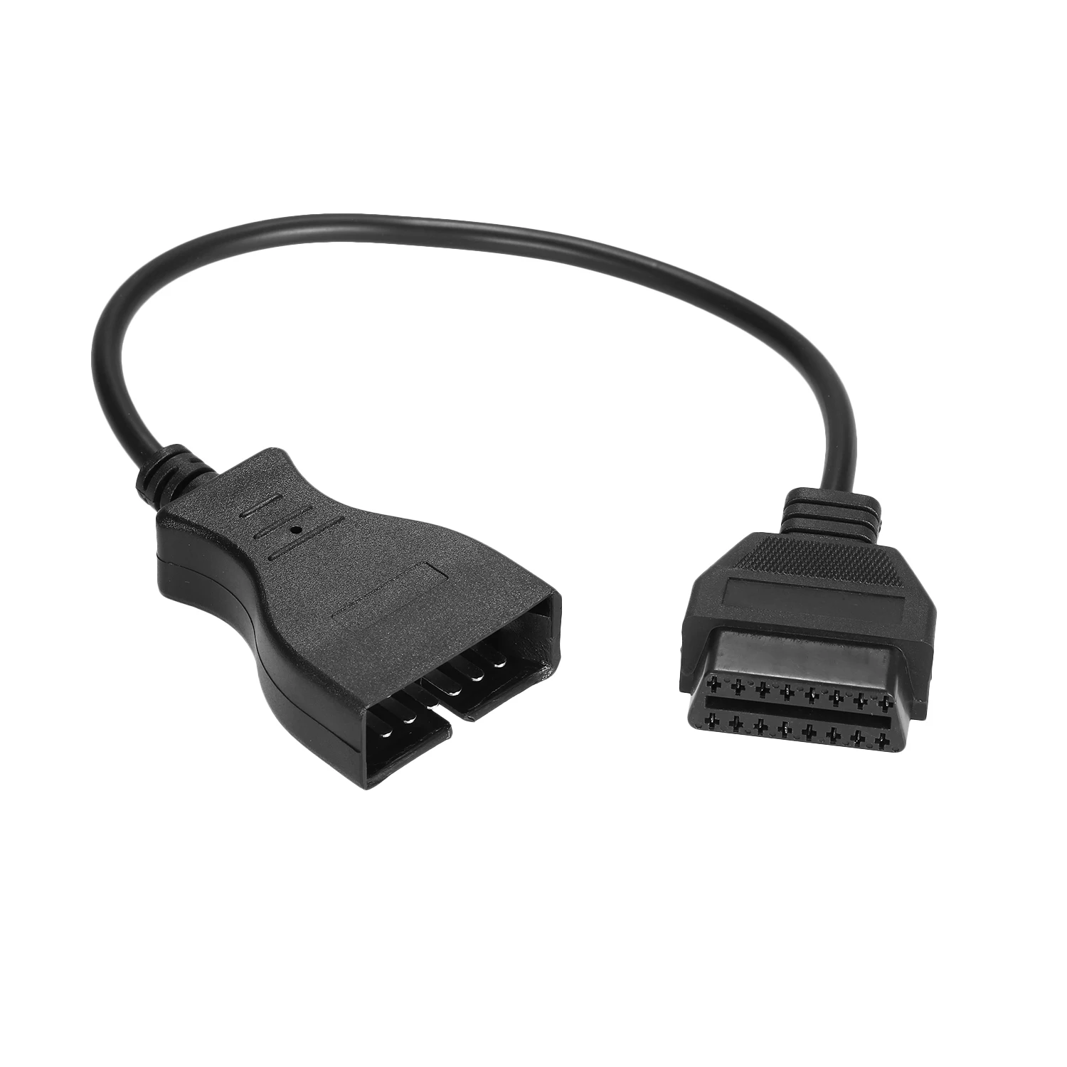 Универсальный OBD2 автомобильный конвертер кабель 40 см черный OBDII 12Pin удлинитель адаптер автомобильные аксессуары для GM