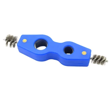 

Durable Cleaning Hand Tool Portable Auto Truck Cable Steel Wire Rust Removal 4 In 1 Dirt Washing Car Battery Brush Post Terminal