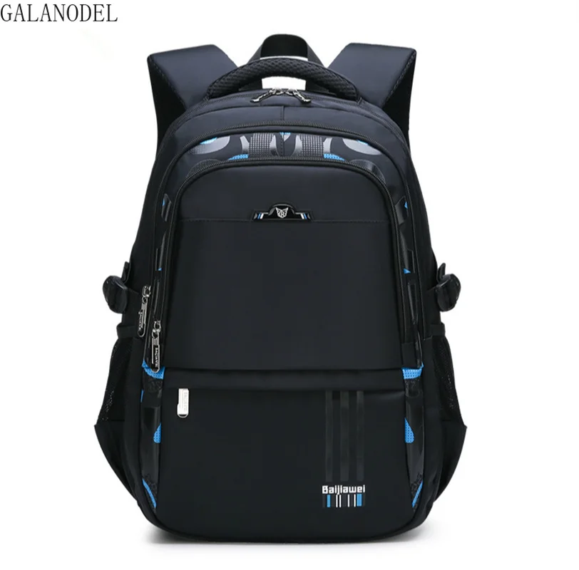 

School Bag for Boys with Waterproof Nylon School Backpacks for Kids Backpack Boys High Quality Nylon Travel Bags.