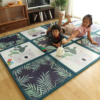 

Cartoon Jigsaw 3D Printing Carpets Baby Room Crawl Mat Child Bedroom Game Area Rug Kids Play Carpet Children Thicken Tatami Rugs