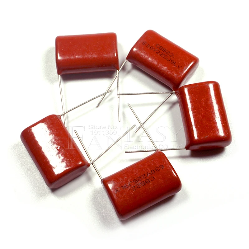 10 шт. 630V225J Шаг 25 мм 2 мкФ 2200NF 225 630V CBB полипропиленовый пленочный конденсатор|film