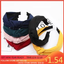 Faixa para cabelo diversas cores, fita de tecido, acessório feminino