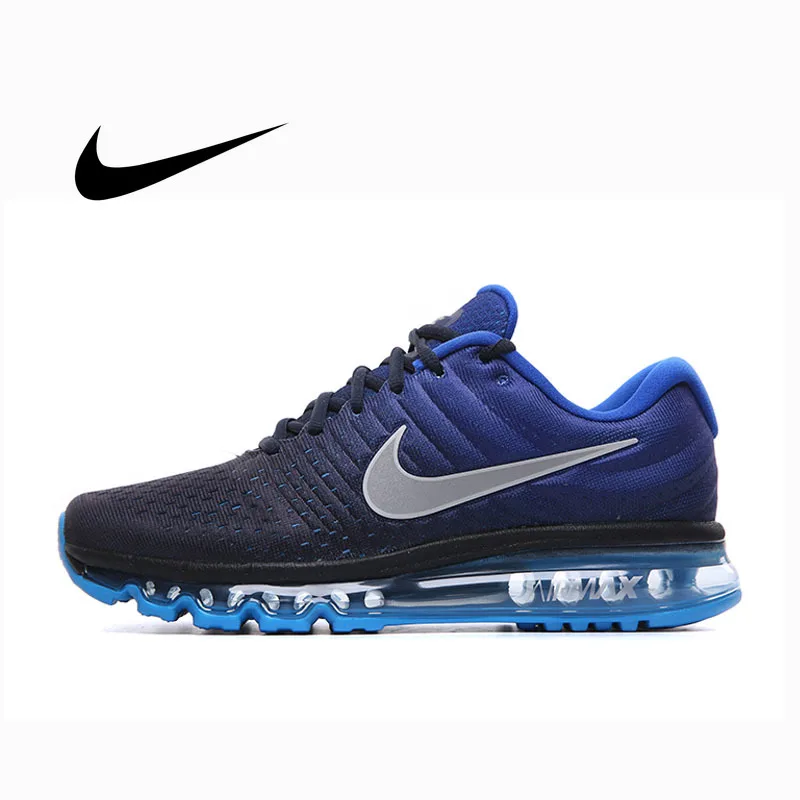Оригинальные противоударные прочные кроссовки для фитнеса Nike AIR MAX 2017 спортивная