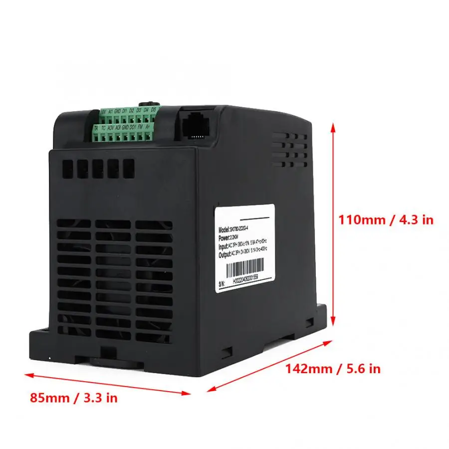 SKI780 2.2kw 380V 3-фазовый Вход& Выход мини универсальный двигатель с частотно-регулируемым приводом преобразователь частоты 16 в поп упаковке, мульти-Управление скоростью