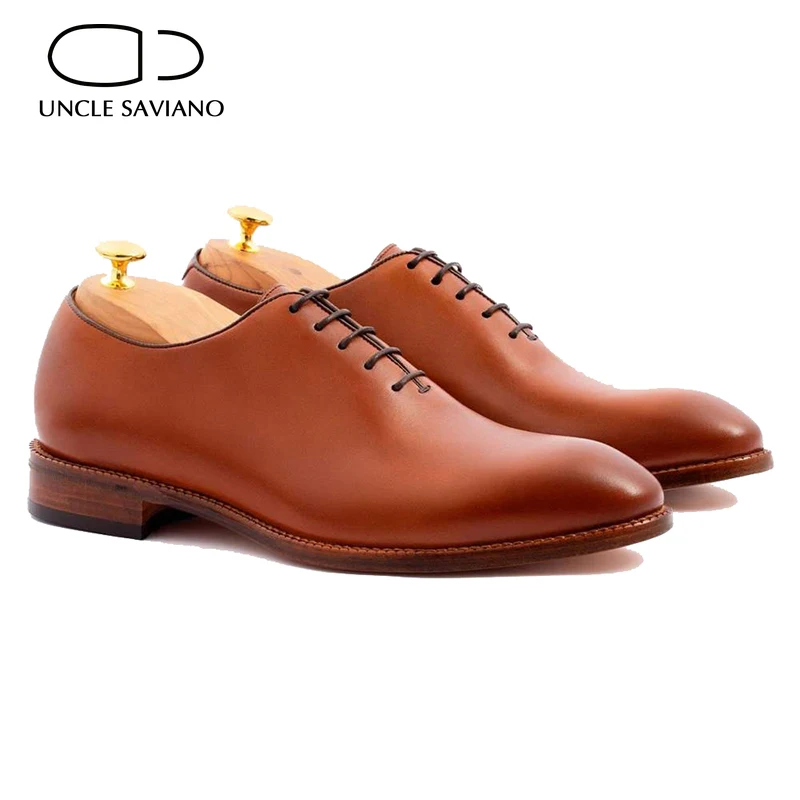 Joomra Men Knit Leather Wingtip Oxford Dress Shoes Best Mens Dress