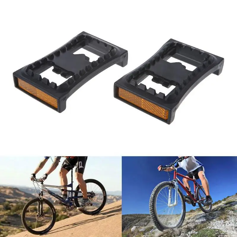1 пара велосипедных плоских клеевых педалей для M520 M540 M780 бесклипсов MTB горный