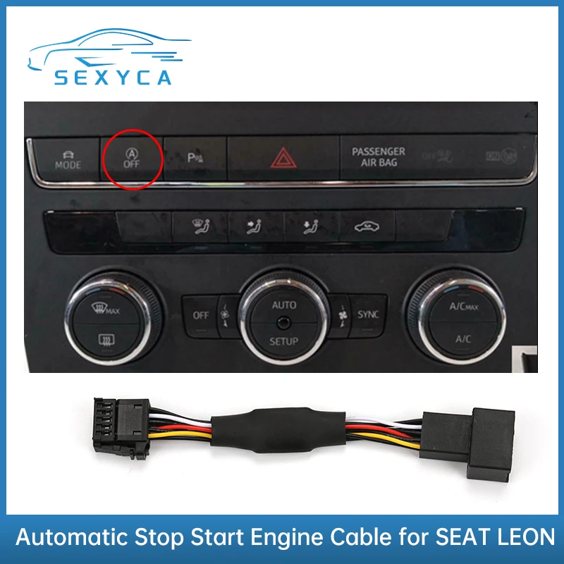 Car Automatic Stop Start Engine System Off Device Control Sensor For SEAT ATE LEON 6pins/SEAT LEON ATE 10pins - - Racext 29
