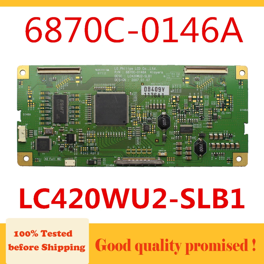 6870C 0146A LC420WU2 SLB1 Tcon доска для ТВ логическая профессиональная тестовая бесплатная