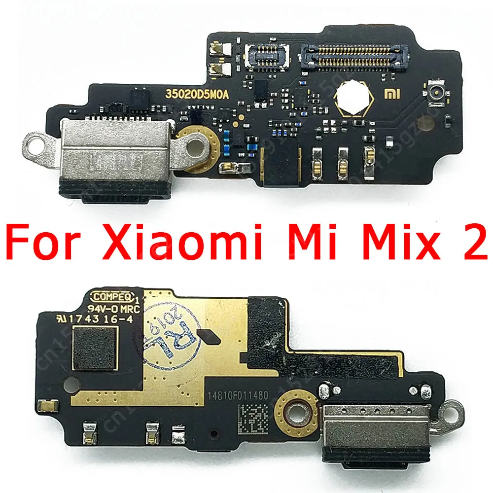Оригинальная зарядная плата для Xiaomi Mi Mix 2S USB PCB док разъем гибкий кабель запасные