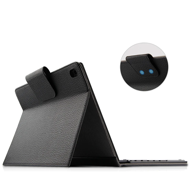Деловой защитный чехол из искусственной кожи для lenovo Tab E10 TB-X104L TB-X104F 10," Bluetooth клавиатура чехол для планшета PC чехол+ ручка
