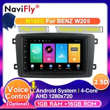 4G WIFI Android 10 автомобильный мультимедийный плеер для Benz W209 W203 Vito W639