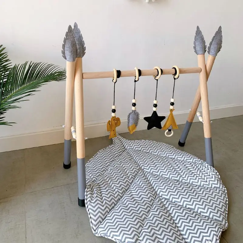 Baby Game Blanket Tree Leaves Floor Carpet Soft Cotton Climbing Pad Play Mat For Infants Children S Room Decoration Play Mats Aliexpress