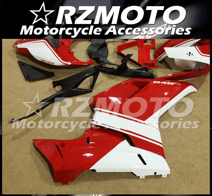 Мотоциклетный обтекатель abs подходит для DUCATI 848 1098 2007-2012 корпусные детали прессформы Магазин № 0413