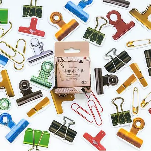 45 шт./лот милый инструмент для зажима мини стикер украшения Diy скрапбукинга