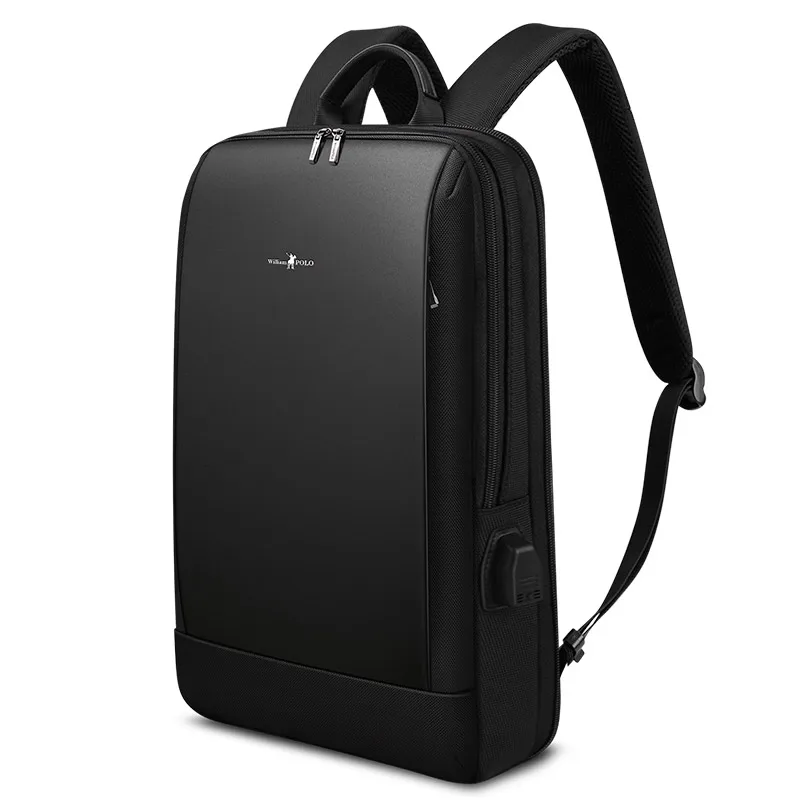 

Williampolo Laptop Backpack Business Fashion Mochila Waterproof USB Charging Bags Travel Large Compacity Bagpack #197188