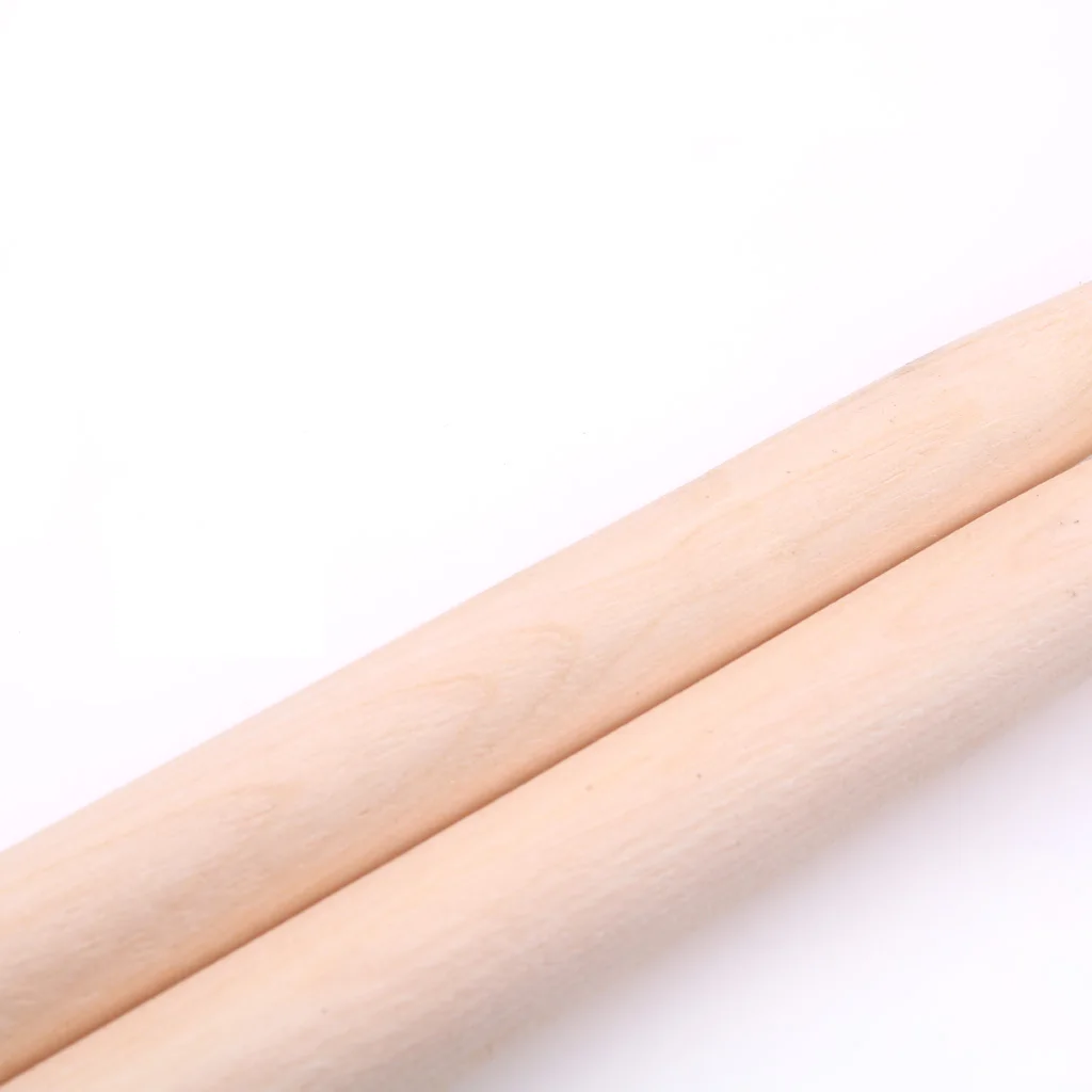 2x Maple Wood Drumsticks Music Band Exercise Drum Sticks for Boys Girls Kids