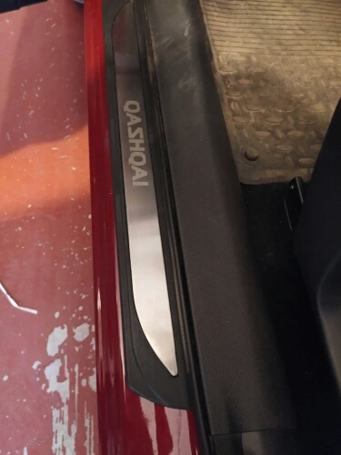 Side Door Sill Protector Threshold Scuff Plate Welcome Pedals Covers Trims Car Styling For Nissan Qashqai j11