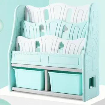 

Children's Bookshelf Simple Modern Bookshelf Shelf Shelf Multi-functional Storage Cabinet Children's Toy Shelf Combination