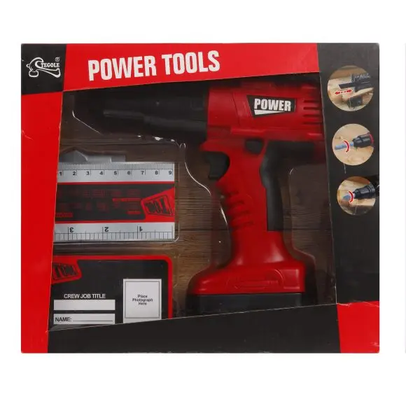 Drill-screwdriver our toy nozzle 2 PCs (t1401) Tool kit Chainsaw tools for construction Hand building sets boys Children's kitchen For Toys