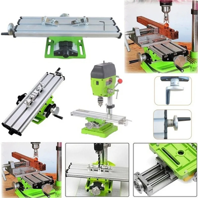 Milling Compound Work Table Cross  Bench Press Vise Fixture Sturdy Drill 2020 
