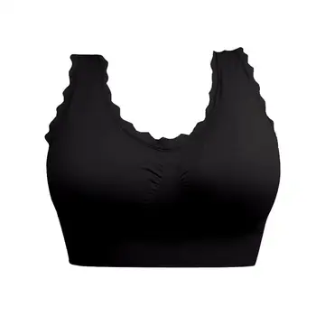 

2020 New Fashion Breastfeeding Bras Sports Bras - Padded Seamless High Impact Support for Workout Fitness pure cotton 50**